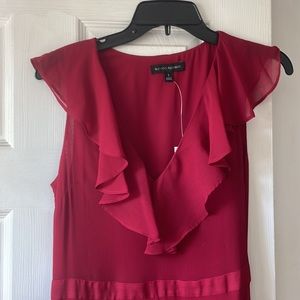 Red High Low Formal Dress